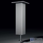 Barsteun Recht Type Capri 50X50Mm Rvs Hoogte 190Mm