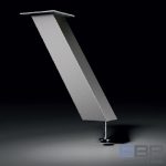 Barsteun Schuin Type Capri 50X50Mm Zwart Hoogte 190Mm