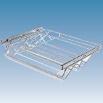 Schoenenrek Uitschuifbaar 46-80Cm Chroom