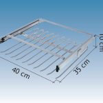 Broekenrek Chroom Uitschuifbaar