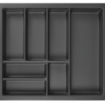 Kunststof Ladeindeling Leigrijs Kast 60Cm