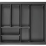 Kunststof Ladeindeling Leigrijs Kast 40Cm