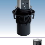 Elevator Stopcontact 1 X Randaarde + 2X Usb Rvs-Look