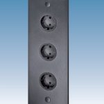 Stopcontact Energiezuil Zwart 3 X Stopcontact