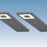 Spot Roeled Led 12V Rvs-Look Set 2 Stuks 3000K