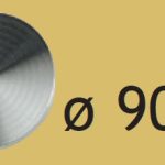 Glasadapter Rvs Ø90Mm