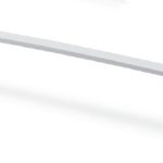 Meubelgreep Pronto  L=128/134Mm Mat Wit