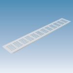 Luchtrooster Alu Wit 130X1000Mm
