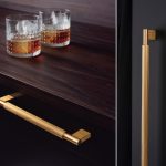 Meubelgreep Arpa alum. 192/214mm Zwart geborsteld