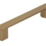 Meubelgreep Bloxi zamac 128/132mm Goud geborsteld