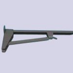 Plankdrager Neerklapbaar Hebgo Zwaar 580Mm Draagvermogen 75Kg. P.st/150Kg. P.pr.