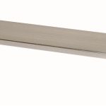 Meubelgreep Kubes zamac 128/173mm RVS look