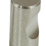 Knop Loudi 20mm Rvs geborsteld