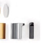 Jashaak modern Takk zamac 16x50mm Zwart mat