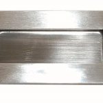 Inbouwkomgreep Xinmi 51x102x10mm RVS geborsteld